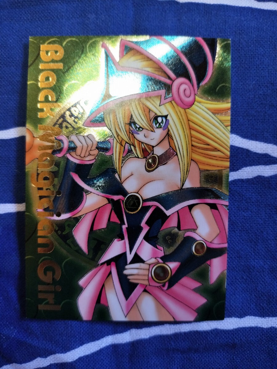 遊戯王/DDM/ブラックマジシャン・ガール/シークレット/ダンジョンダイスモンスターズ/グリーン/非売品 /美品