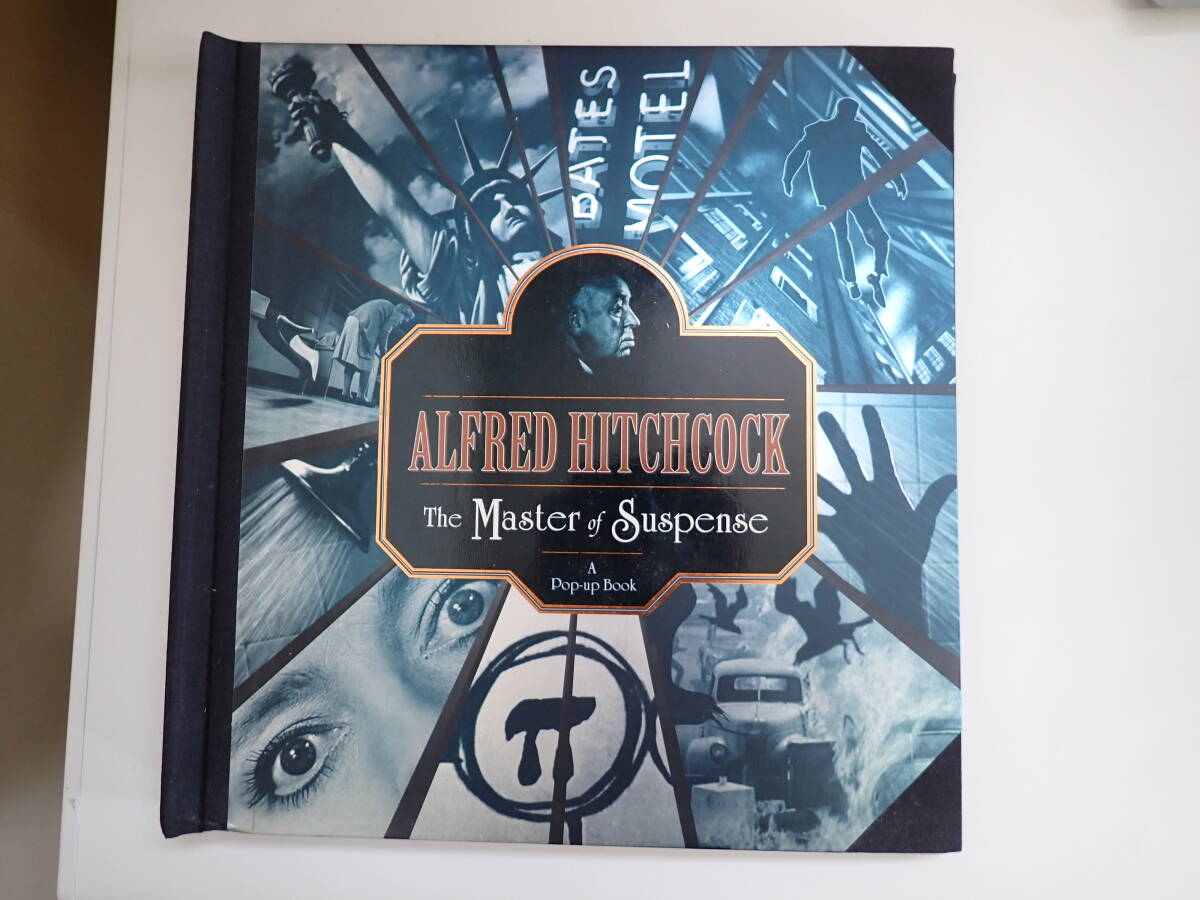 OB1Cφ　洋書　アルフレッド・ヒッチコック ALFRED HITCHCOCK　The Master of Suspense a Pop-up Book　仕掛け絵本