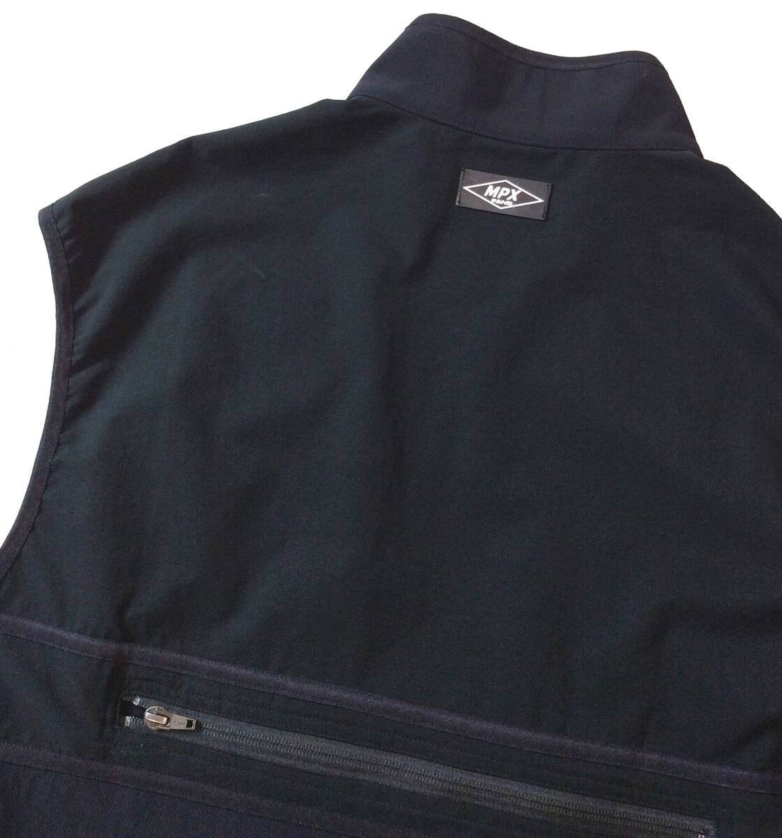 未使用 MPX mando エムピーエックス マンド ポリエステル ベスト ジャケット フィッシングベスト ブラック 黒 メッシュ M 定価40.700円_画像6