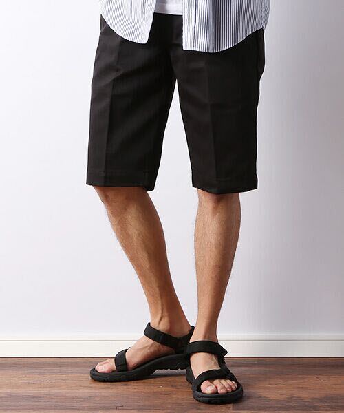 Dickies men's TCツイルハーフパンツ　ショートパンツ　ショーツ　ワークパンツ　ワークウェア size:30 collar:ブラック
