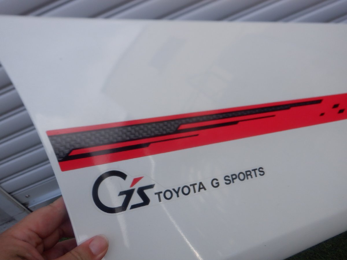トヨタ純正 ZRR70W ZRR75W 70 ノア ヴォクシー GS G'S ドアパネル プロテクター リア スライド 右側(cè) 76905-28120 パールホワイト