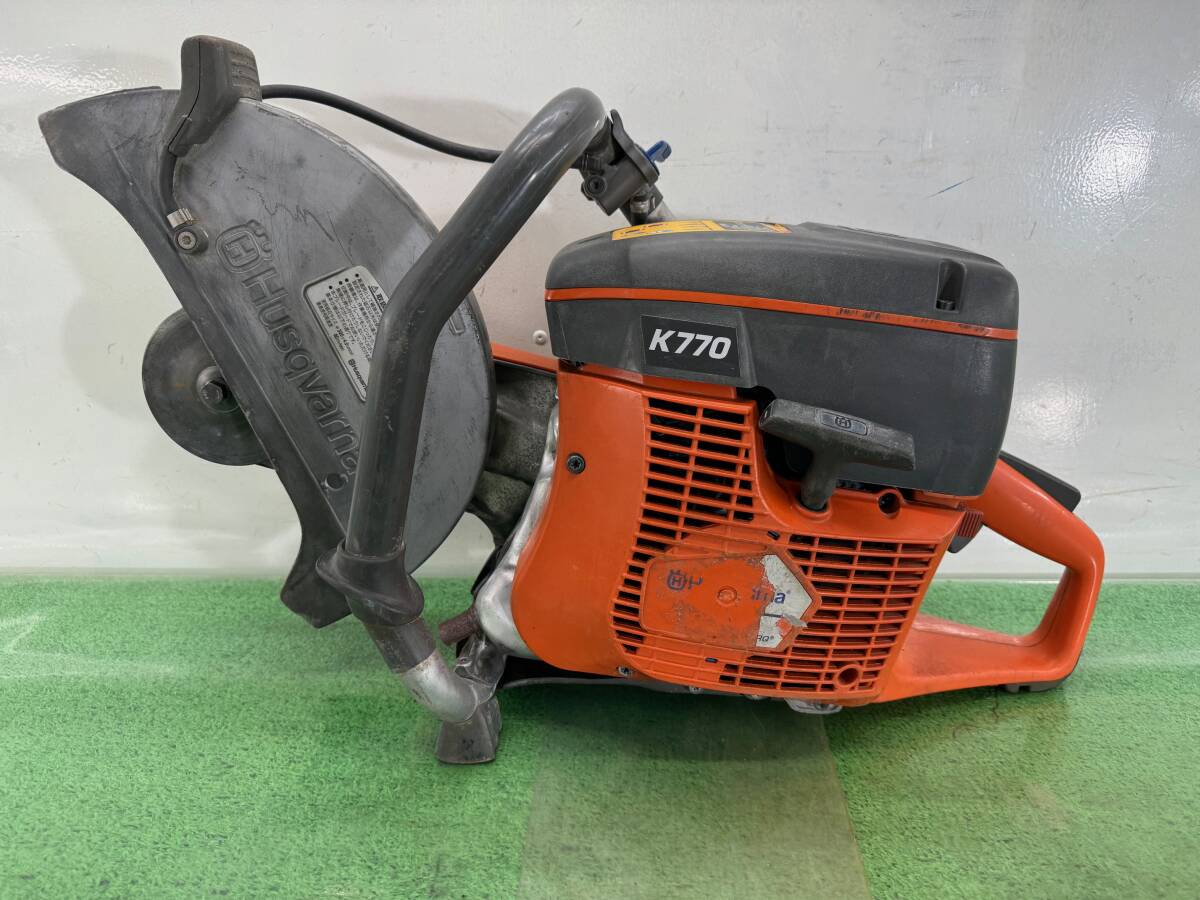 福岡発☆エンジンコンクリートカッター ハスクバーナー/Husqvarna K770 パワーカッター 機番：0901484 動作確認済 中古品