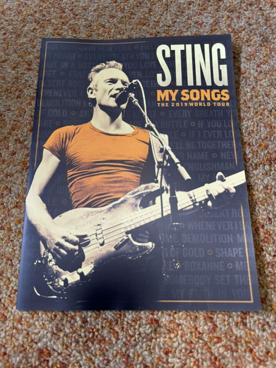 中古☆パンフレット☆STING
