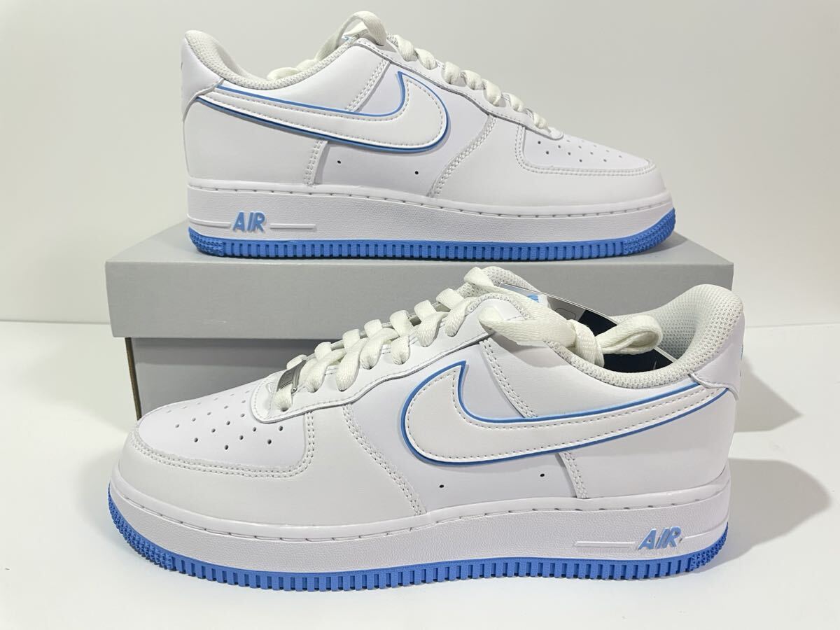 Amazon | [ナイキ] エアフォース1 '07 AIR FORCE 1 '07 WHITE GAME ROYAL ホワイト ブルー ロイヤル 白  青 DM2845-100 正規品 | NIKE(ナイキ) | スニーカー