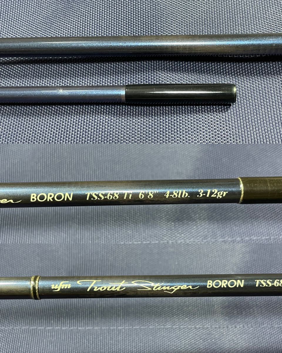 稀少 ufm ウエダ トラウトスティンガー ボロン TSS-68 Ti 梱包費 稀少 ufm ウエダ トラウトスティンガー ボロン TSS-68 Ti 梱包費