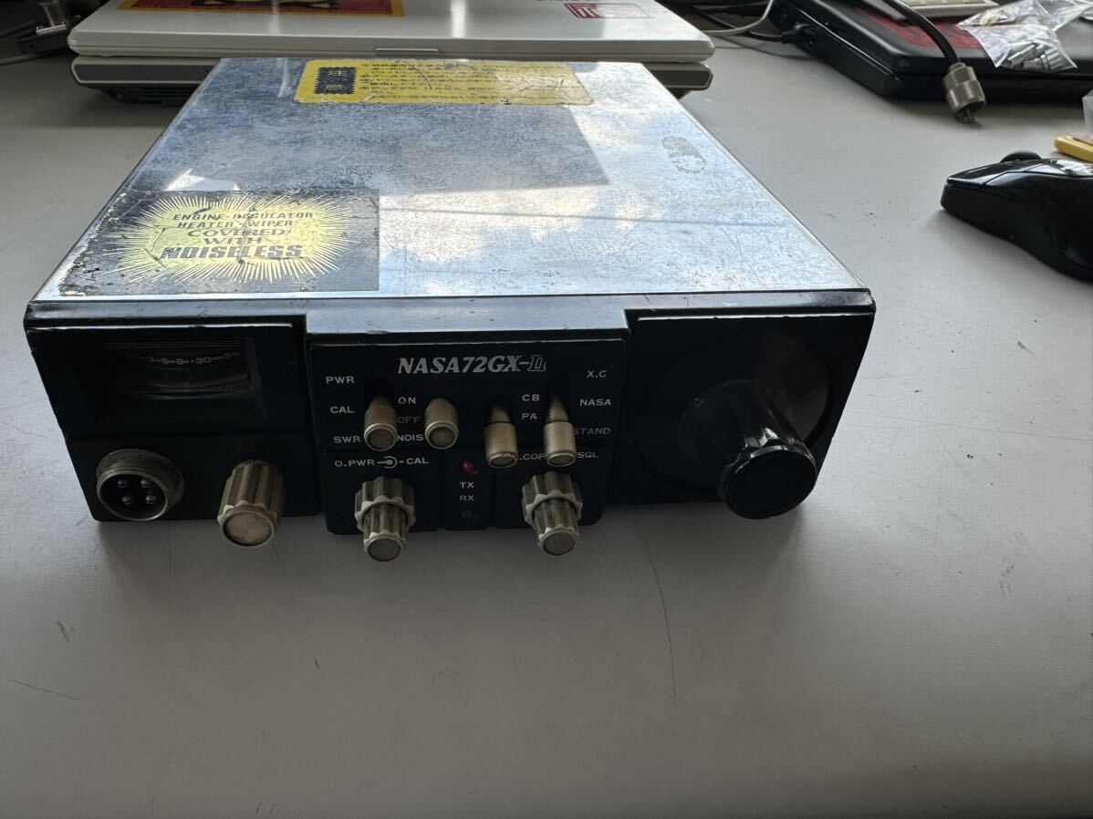 NASA72GXⅡほか ジャンク品 Yahoo!オークション - CB無線 NASA72GX-II ジャンク品 1円