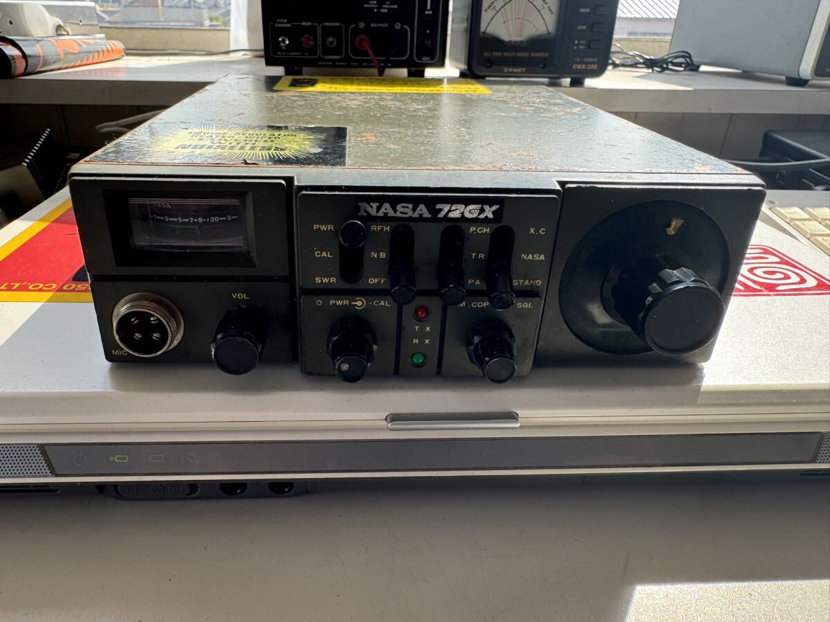 CB無線 NASA-72GX ハリケーン 中古品 ジャンク品 1円スタート の CB無線 NASA-72GX ハリケーン 中古品 ジャンク品 1円スタート の
