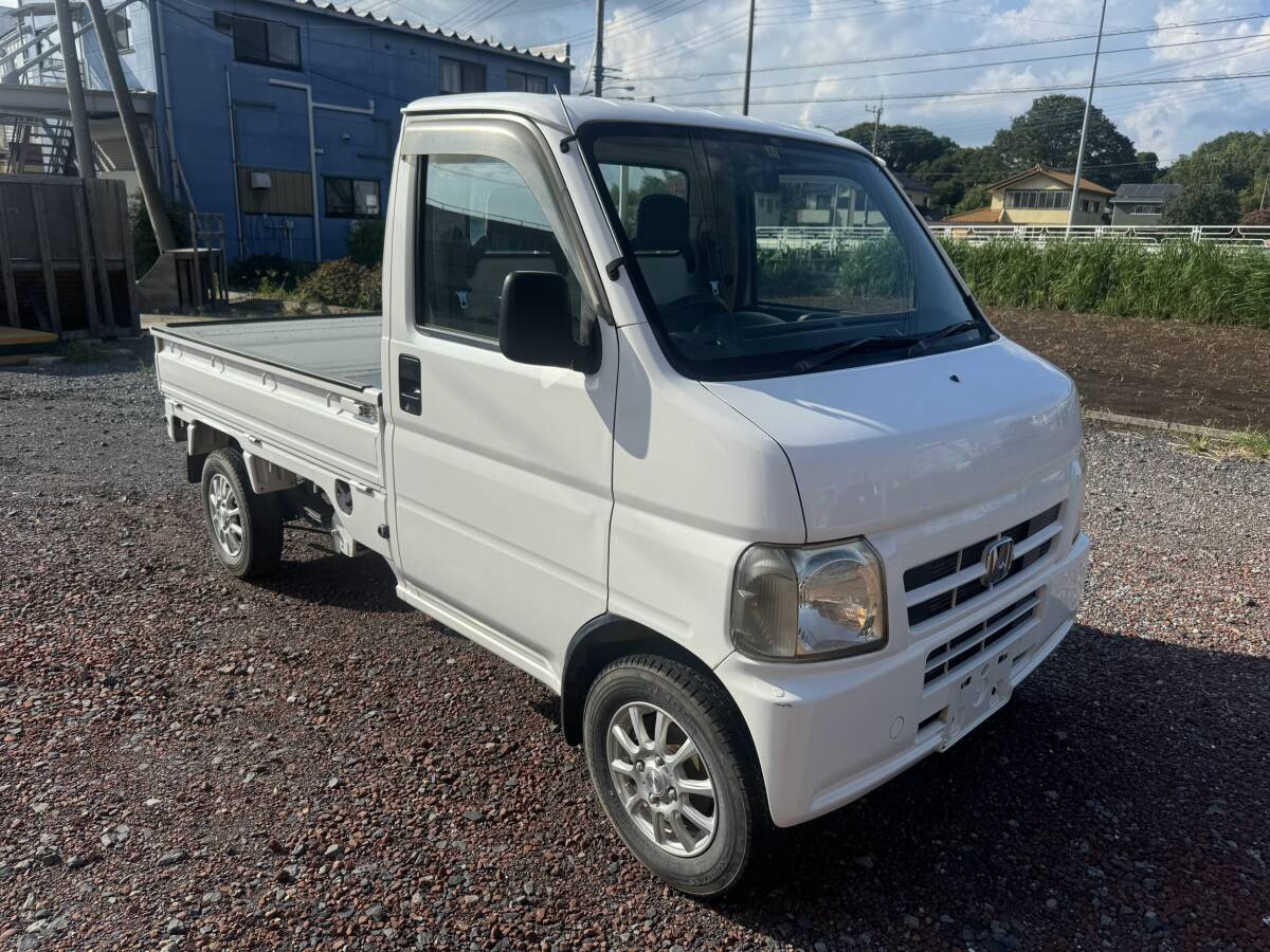 ホンダ　アクティトラック4WD パワステ　エアコン　５速マニュアル　タイミングベルト交換済み