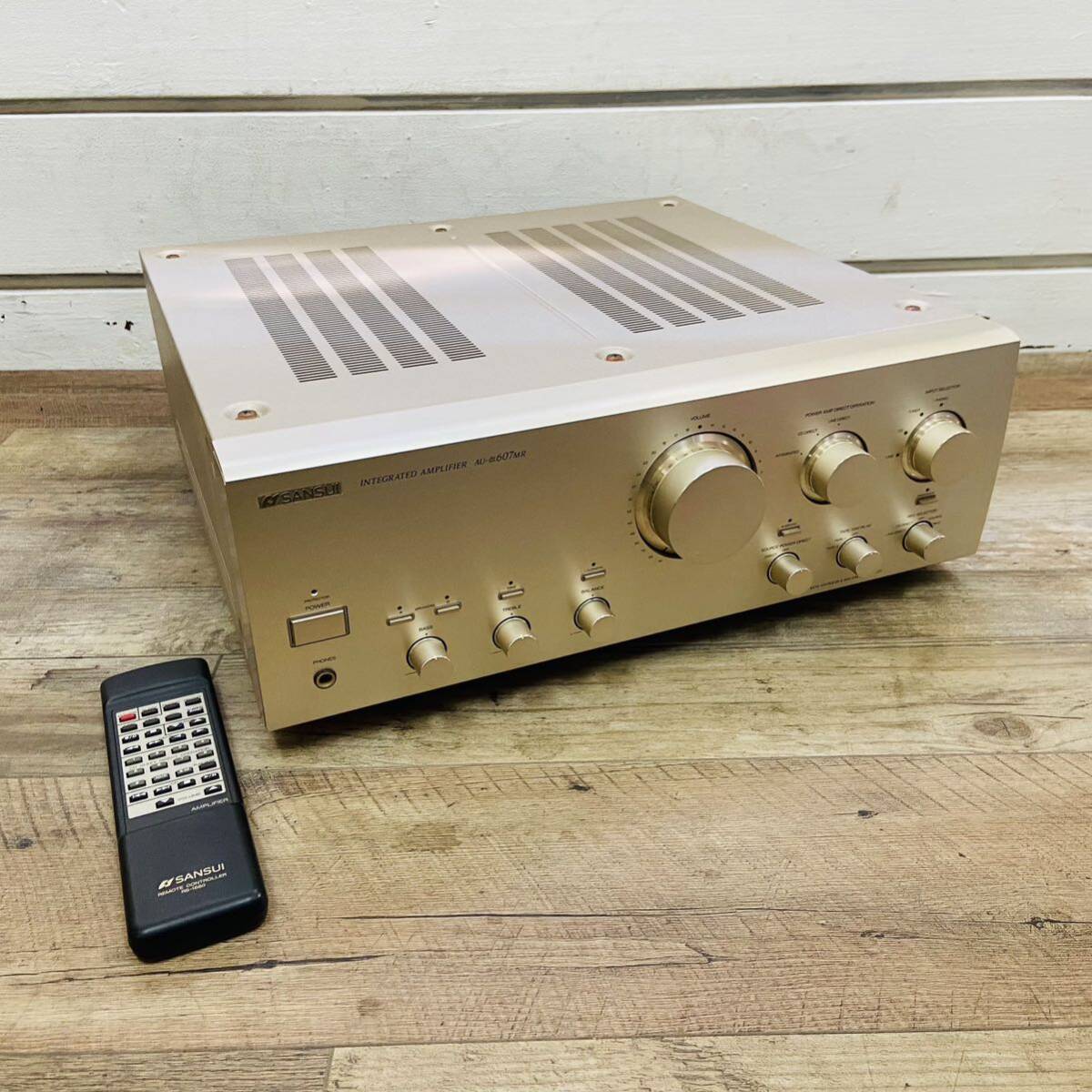 サンスイ SANSUI プリメインアンプ AU-α607MR|一般 サンスイ SANSUI プリメインアンプ AU-α607MR|一般