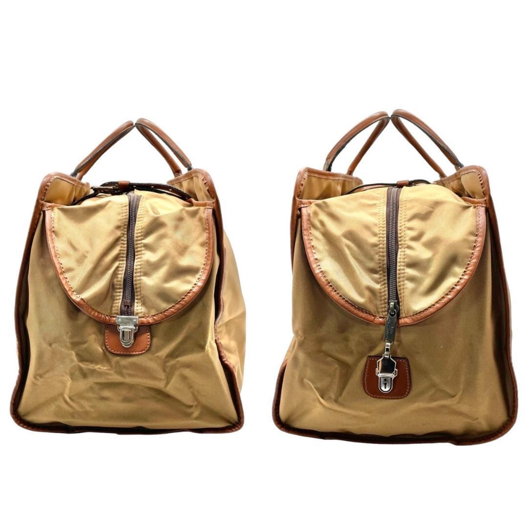 lancel ランセル　ベージュトラベル バッグ 中型 lancel ランセル ベージュトラベル バッグ 中型 旅行用品