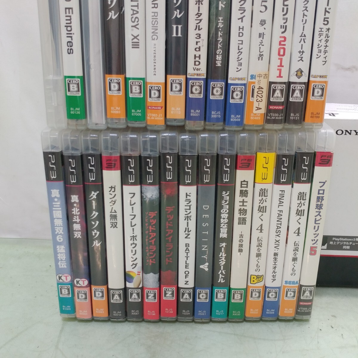 プレイステーション3/PS3 ソフト まとめて セット ゲームソフト