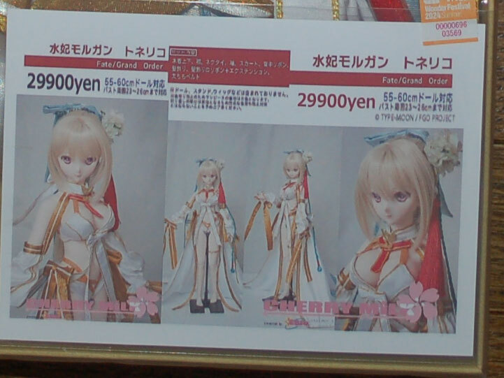 CHERRY MILK / GINGER TEA 様 【 FGO 水妃モルガン トネリコ 】 Fate/Grand Order 55?60cmドール対応（胸囲23～25cmまで対応