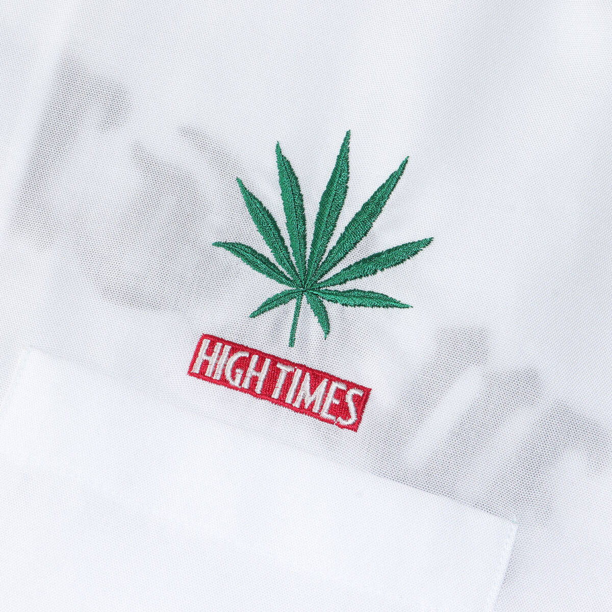 新品 WACKO MARIA ワコマリア シャツ サイズ:M 24SS 舐達(dá)麻 HIGH TIMES オープンカラー 半袖シャツ 50S OPEN COLLAR SHIRT ホワイト