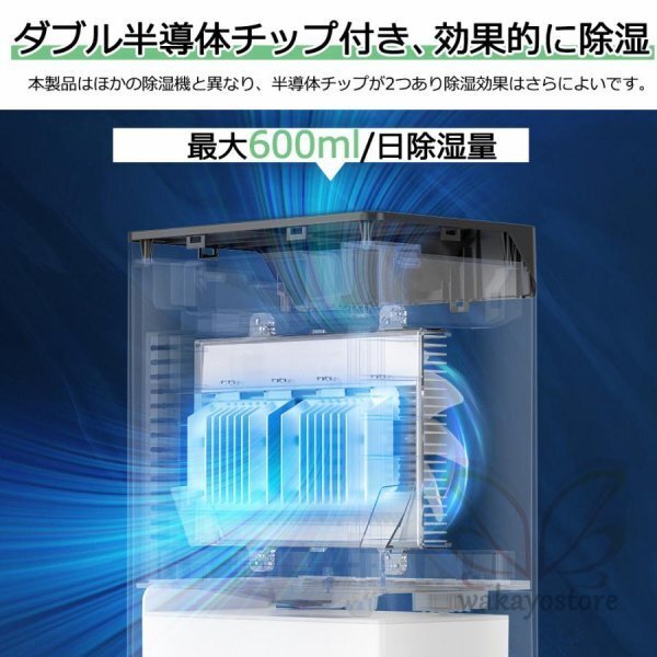 除濕機 衣類干燥 空気清浄機 パワフル除濕 小型 1臺3役 強力除濕 ペルチェ式 結露防止 部屋干し コンパクト マイナスイオン機能 基礎版