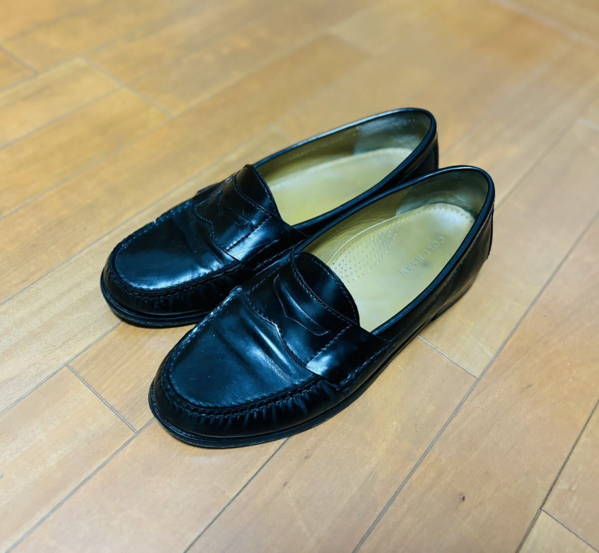 ローファー 黒 colehaan コールハーン 革靴 US9.5 27.5cm