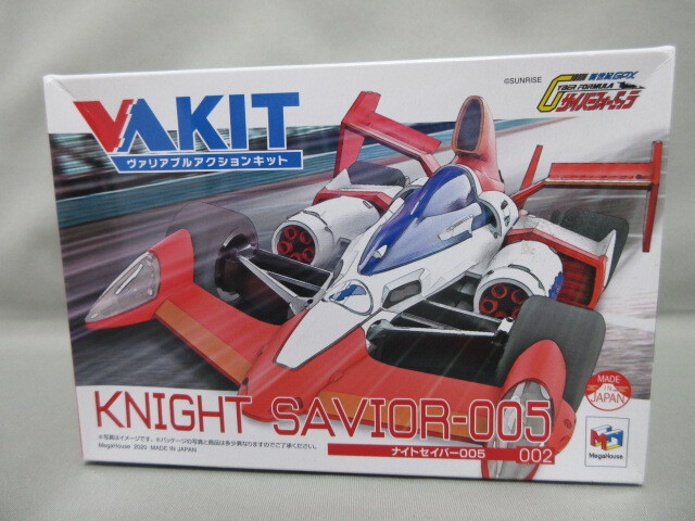 【未組立】サイバーフォーミュラ ナイトセイバー　KNIGHT　SAVIOR-005★メガハウス ヴァリアブルアクションキット　プラモデル★