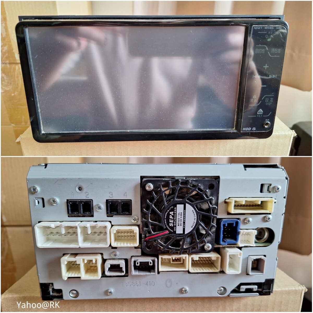 トヨタ純正ナビ 型式 NHZT-W58G DVD再生 テレビ フルセグ SD トヨタ純正ナビ 型式 NHZT-W58G DVD再生 テレビ フルセグ SD