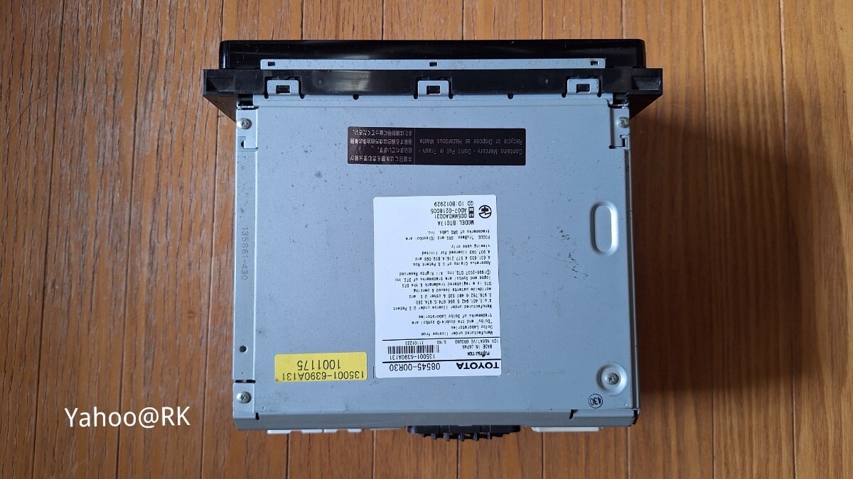トヨタ純正ナビ 型式 NHZT-W58G DVD再生 テレビ フルセグ SD トヨタ純正ナビ 型式 NHZT-W58G DVD再生 テレビ フルセグ SD