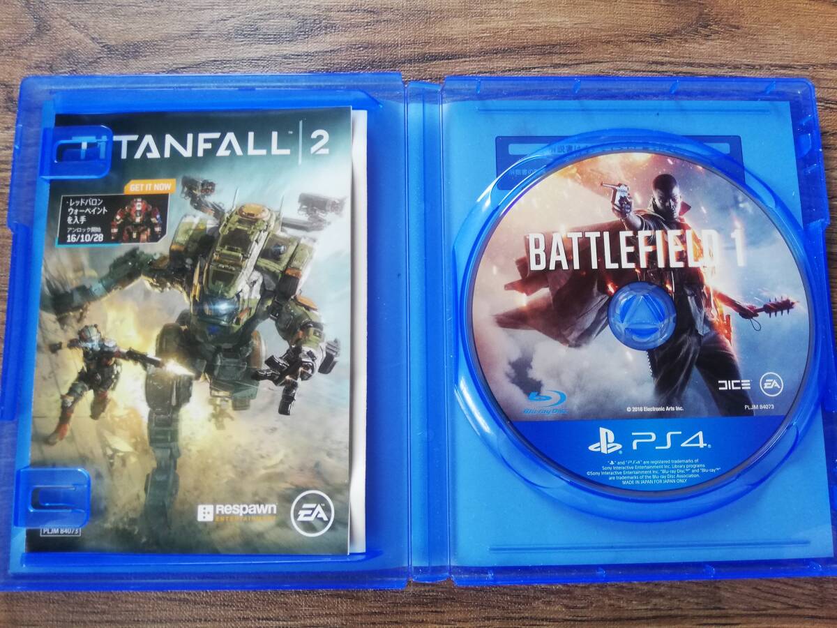 [ prompt decision & operation verification settled ] 2 pcs set BattleField 1(BATTLEFIELD) + COD black OP s4(Call of Duty Black Ops 4) / PS4 soft 