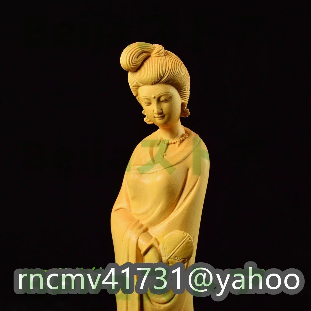 一式 彫刻 女性 古典の 美女 美人 置物 木工細工 木造木彫 女神 一式 彫刻 女性 古典の 美女 美人 置物 木工細工 木造木彫 女神