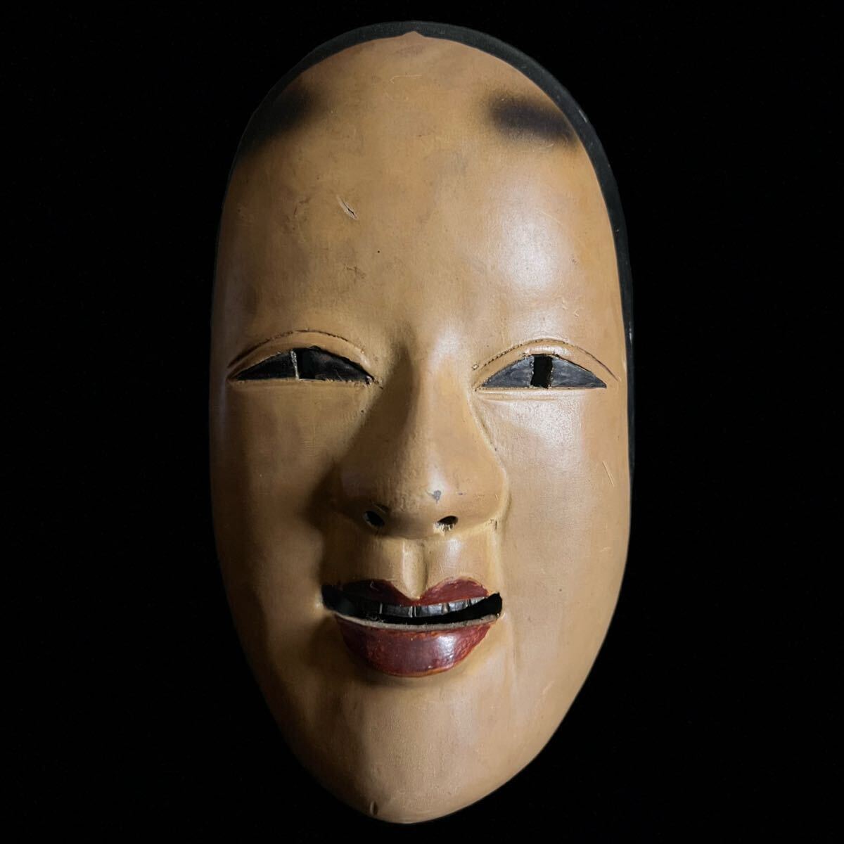 日本代購代標第一品牌【樂淘letao】-◇鸛◇ 古美術品時代木彫能面21.5cm 増女小面能楽神楽狂言雅楽歌舞伎