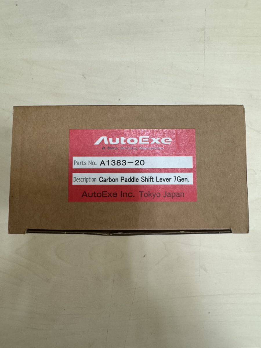 AUTOEXE オートエクゼ カーボンパドルシフトレバー A1382-20 MAZDA3（BP系）/CX-30（DM系）/MX-30（DREJ3P）/CX-60（KH系）用