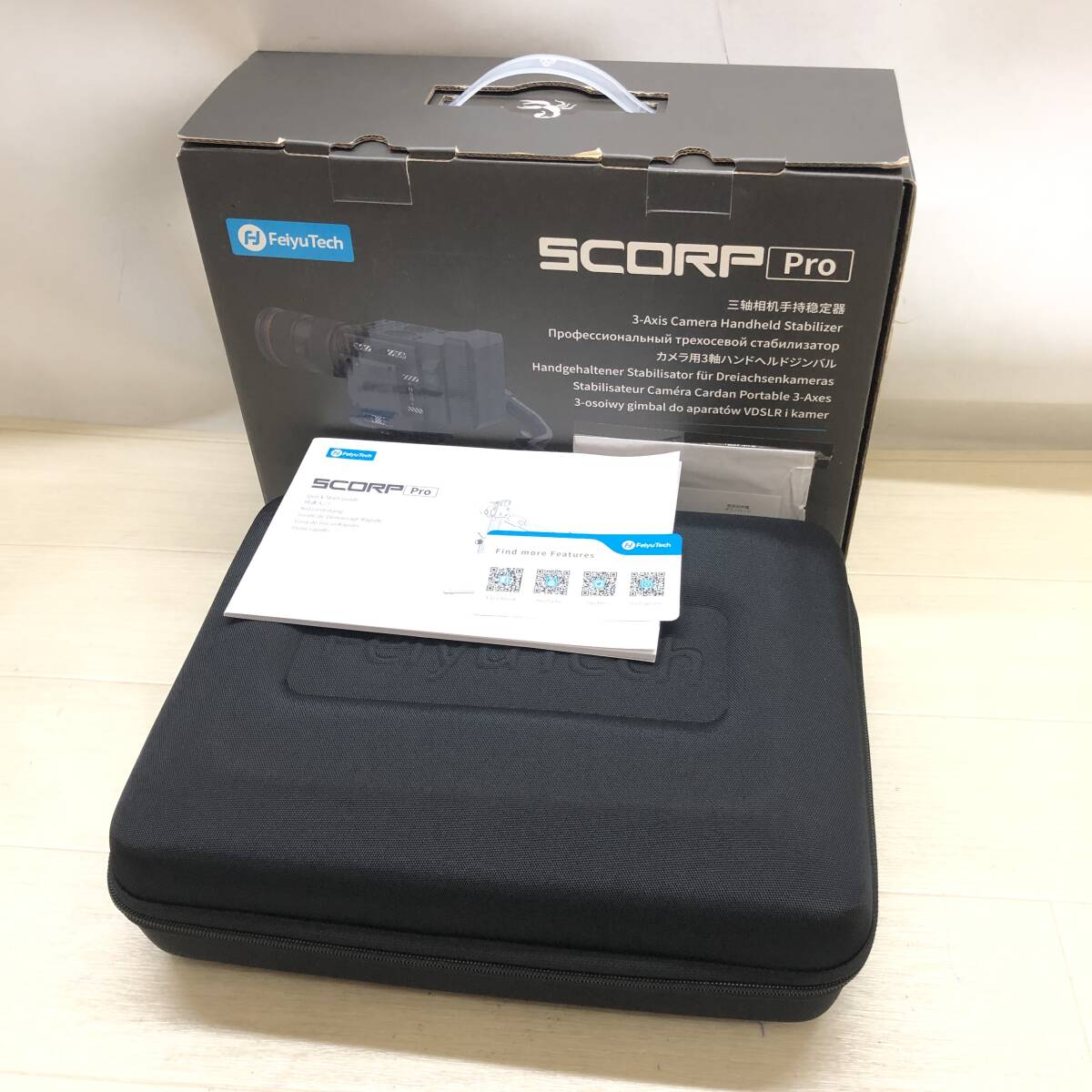 ♪おそらく未使用品 FeiyuTech SCORP Pro 一眼レフ ミラーレス用ジンバル カメラ用 ジンバル カメラ用品 アクセサリ♪SG24766