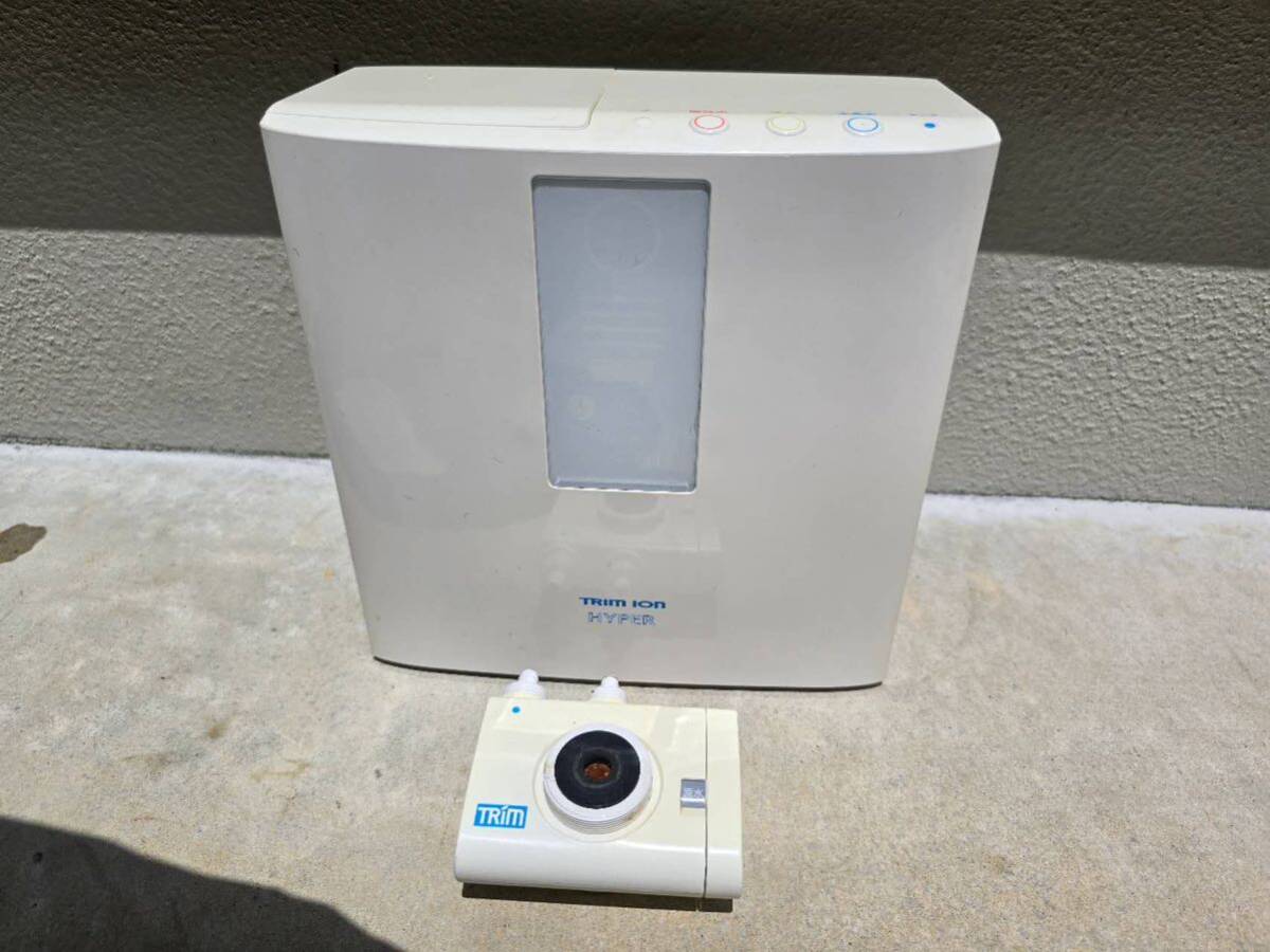 TRIM ION HYPER　トリムイオン　ハイパー　連続式電解水生成器　整水器　電源ケーブル切れ　動作未確認　ジャンク