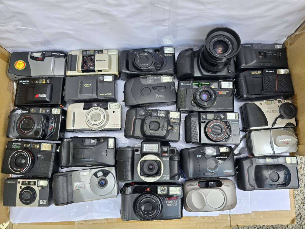 フィルムカメラ　25点まとめ　動作未確認　ジャンク取扱