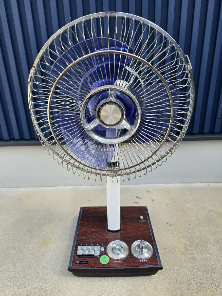 【動作確認済み】 レトロ扇風機 日立H-654 Yahoo!オークション - 【ジャンク】昭和レトロ 扇風機 日立 H
