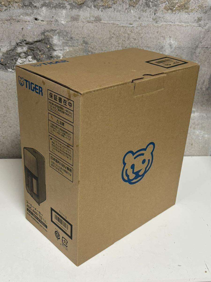 未使用保管品　TIGER タイガー コーヒーメーカー ADC-A061 TD 送料無料_画像1