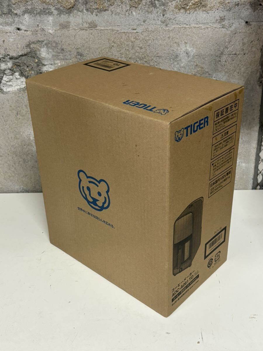 未使用保管品　TIGER タイガー コーヒーメーカー ADC-A061 TD 送料無料_画像2
