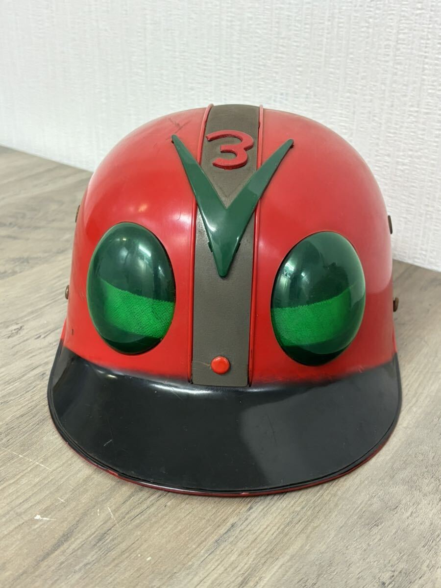 Yahoo!オークション - 当時物 仮面ライダー V3 少年隊ヘルメット Yahoo!オークション - 当時物 仮面ライダー V3 少年隊ヘルメット