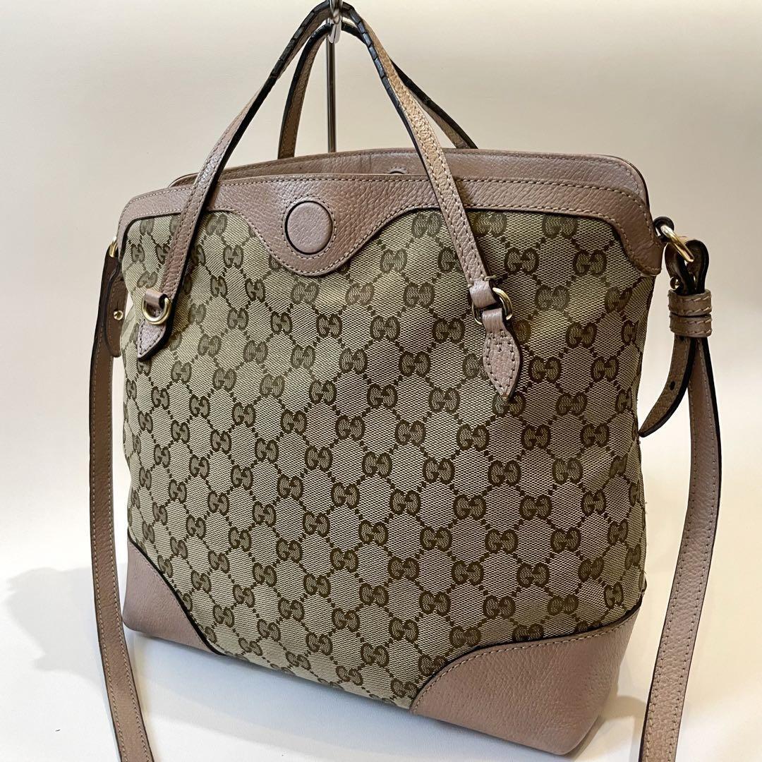 美品 GUCCI グッチ ショルダーバッグ 2way ハンド ポシェット gg 美品 GUCCI グッチ ショルダーバッグ 2way ハンド ポシェット gg