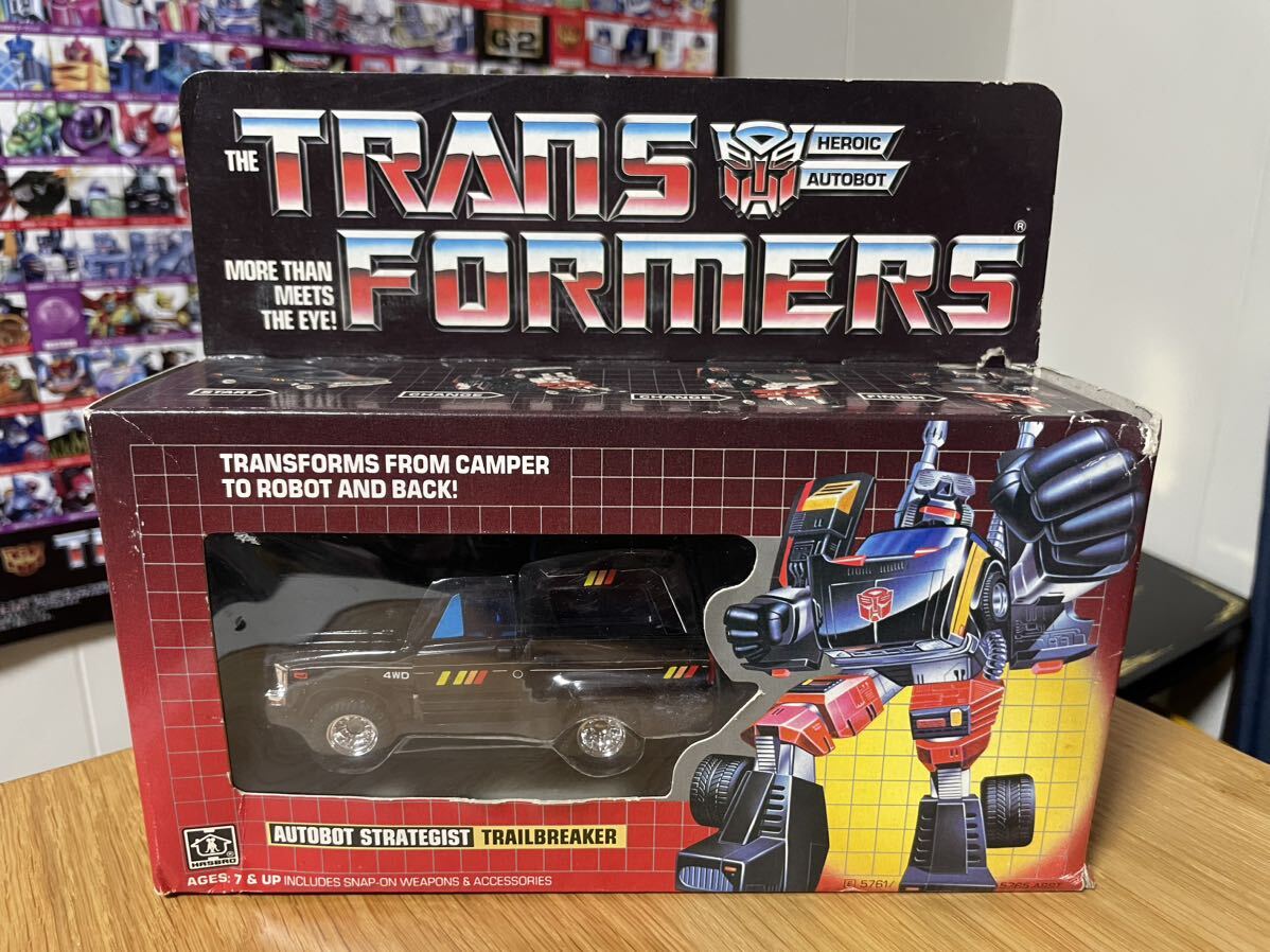 トランスフォーマー G1 オ一トボット戦略家トレイルプレイカ一TRAILBREAKER 未開封