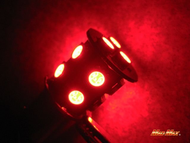 MADMAX 2輪/4輪 LED S25(BAY15d) ダブル球 3chip SMD 13連 レッド2個(gè)SET 12V/ストップ テールランプ ブレーキランプ【メール便送料210円】
