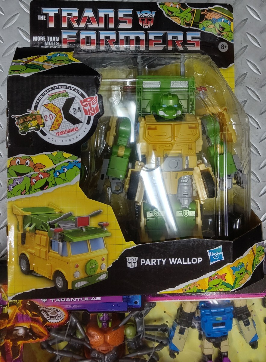 トランスフォーマー ミュータントタートルズ コラボ パーティー ワロップ 新品未開封品