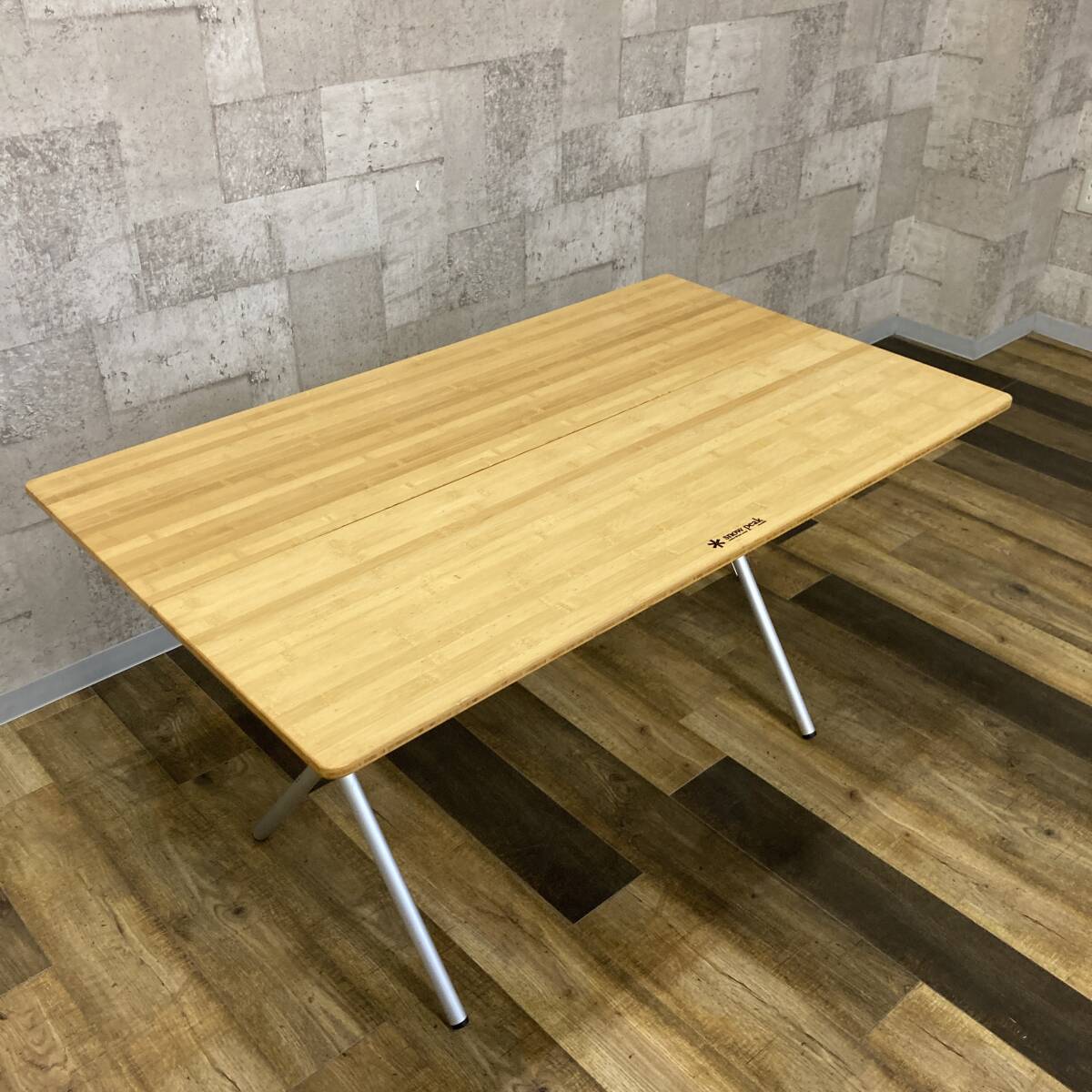 低価，人気SALE スノーピーク ワンアクション テーブル ロング竹 VL