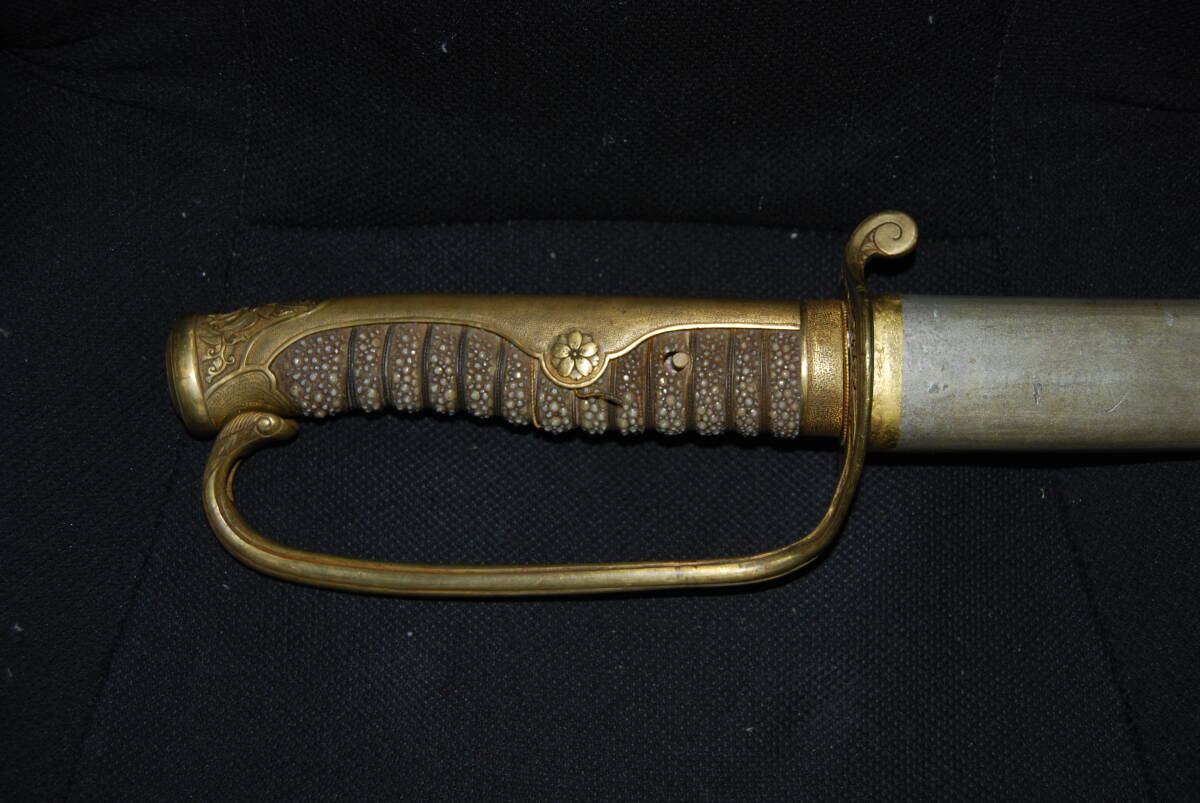 旧軍刀 明治十九年式 両手握り サーベル 日本軍 軍刀 陸軍 模造