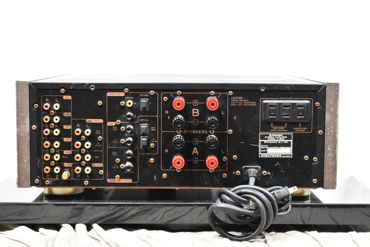 Yahoo!オークション - Pioneer パイオニア プリメインアンプ A-90D Yahoo!オークション - Pioneer パイオニア プリメインアンプ A-90D