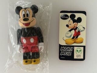 BE@RBRICK ベアブリック 100% 　 シリーズ17 ANIMAL 　”MICKEY MOUSE”　カード付き　