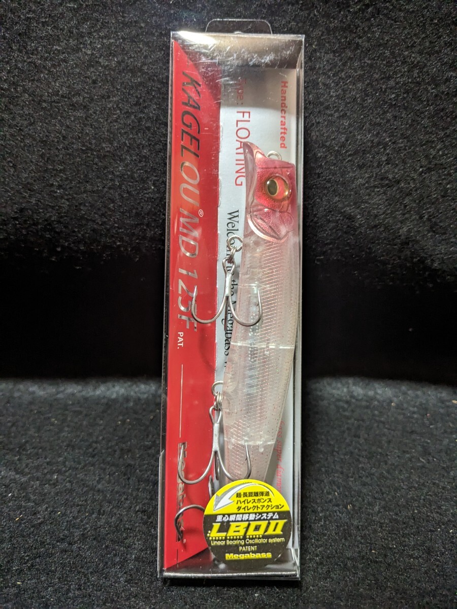 メガバス KAGELOU (カゲロウ) MD 125F シースルーグリッター