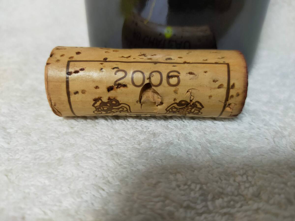 Chateau Petrus シャトー ペトリュス 2006 空瓶 空き瓶 コルク Chateau Petrus シャトー ペトリュス 2006 空瓶 空き瓶 コルク