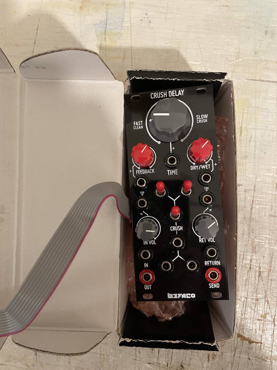 Befaco Crush Delay v3 ユーロラック モジュラーシンセ Befaco Crush Delay v3 モジュラーシンセ ユーロラック