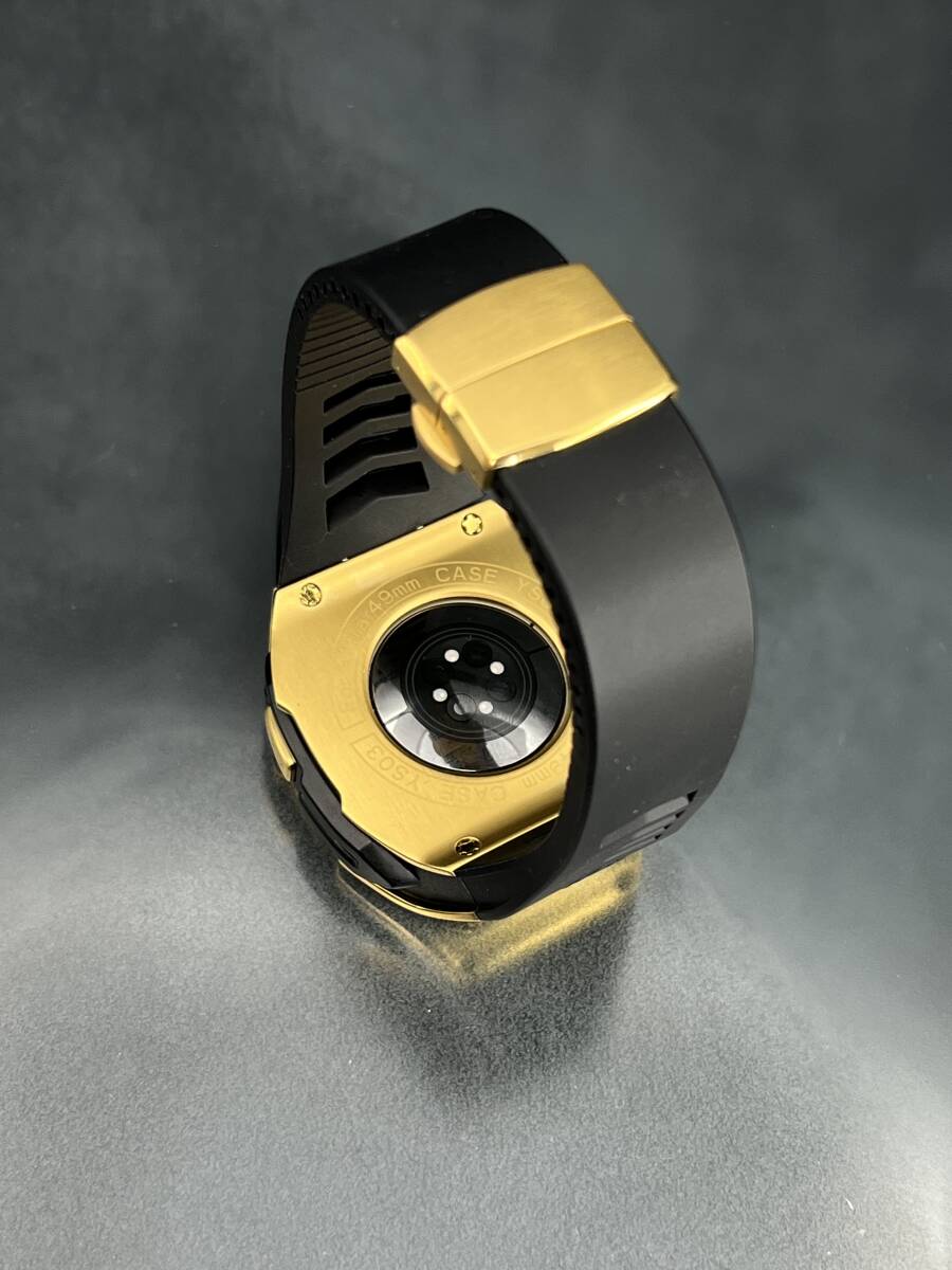 49mm 49ミリ ウルトラ アップルウォッチ ステンレス ケース 特殊 バックル ultra Apple Watch_画像7