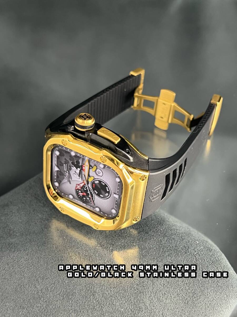 49mm 49ミリ ウルトラ アップルウォッチ ステンレス ケース 特殊 バックル ultra Apple Watch_画像6