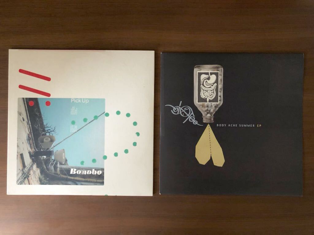 10 x 2 Ninja Tune 10インチ2枚 / Bonobo - Pick Up / SIXTOO - BODY ACHE SUMMER EP / ZEN 10137 & 10157
