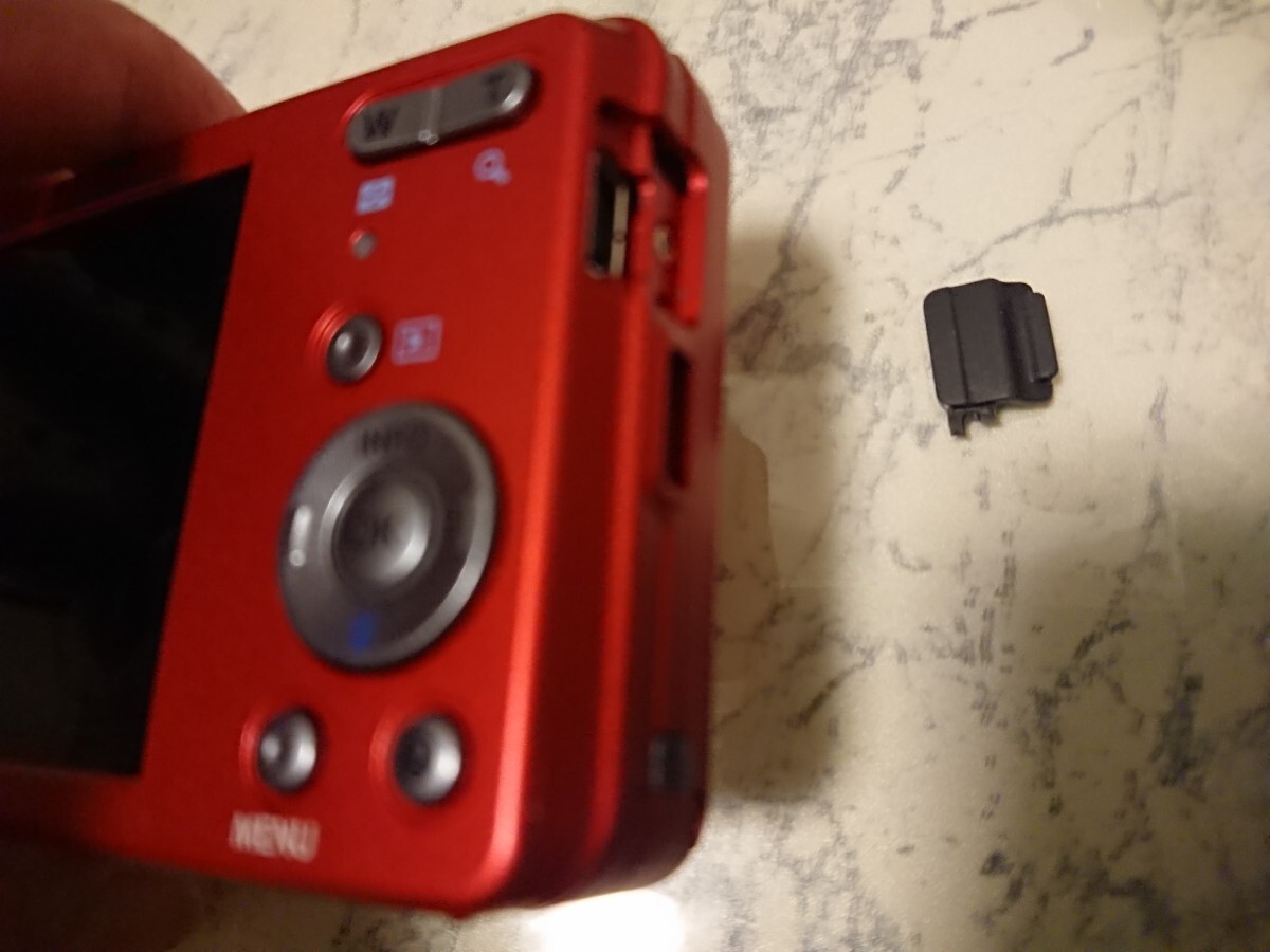オリンパス OLYMPUS コンパクトデジタルカメラ VG-110 レッド 赤