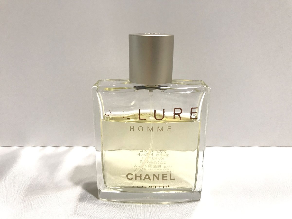 ■【YS-1M】 香水 ■ CHANEL シャネル ■ アリュール オム オードトワレ EDT 100ml ヴァポリザター ■ 殘量80% メンズ 【同梱可能商品】■D
