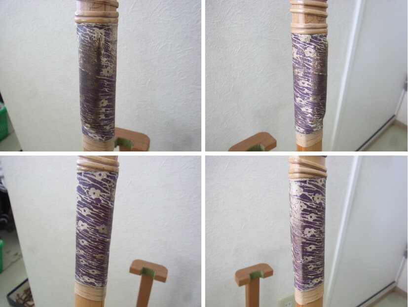 札幌発】☆和弓 竹弓 在銘・楠見蔵吉 全長約220cm 重量約600g 弓 札幌発】☆和弓 竹弓 在銘・楠見蔵吉 全長約220cm 重量約600g 弓